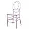 Clear Stackable Transparent Acrylic Chiavari Chair Armless Oval Back Party Event